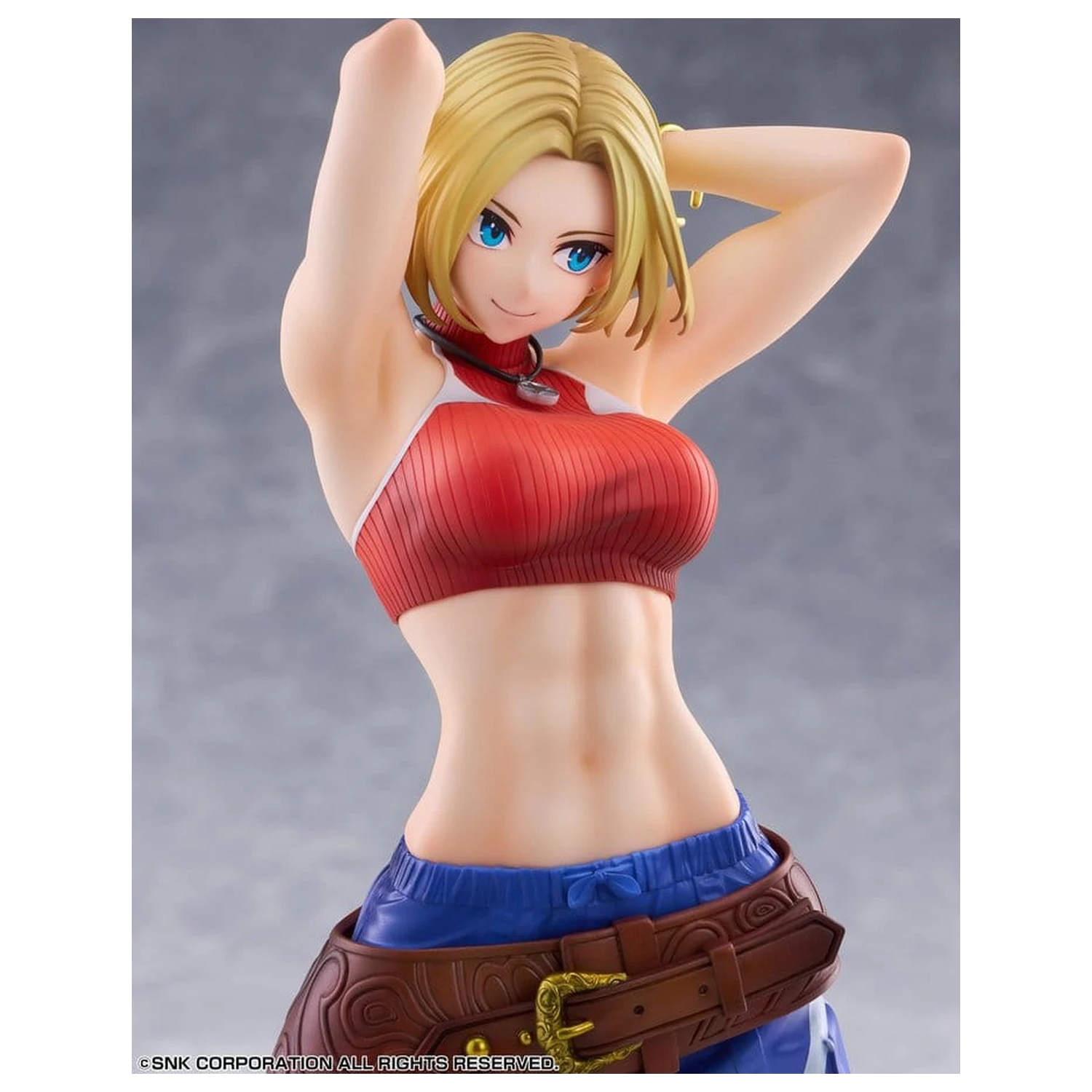 Fighting Girls Collection The King of Fighters XV PVC Figurka 1/7 Blue Mary AmiAmi Limited Edition 26 cm fotografii produktu