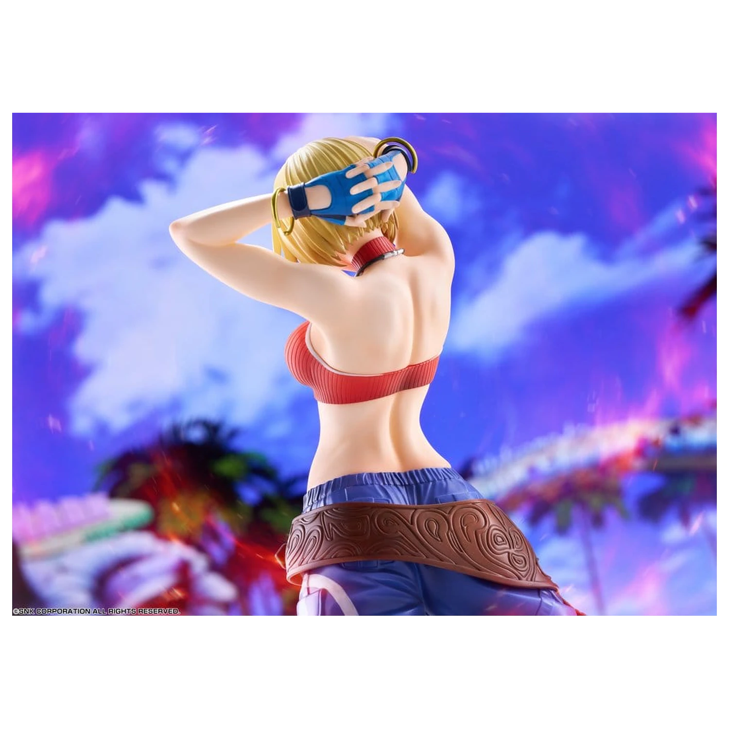 Fighting Girls Collection The King of Fighters XV PVC Figurka 1/7 Blue Mary AmiAmi Limited Edition 26 cm fotografii produktu
