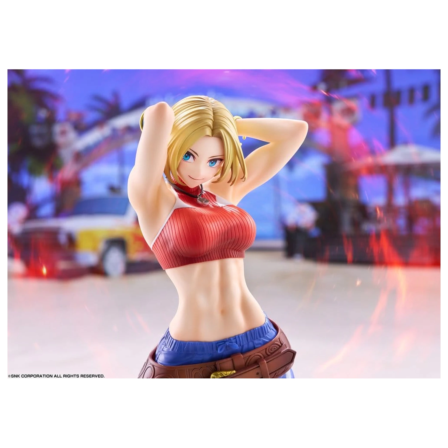 Fighting Girls Collection The King of Fighters XV PVC Figurka 1/7 Blue Mary 26 cm fotografii produktu