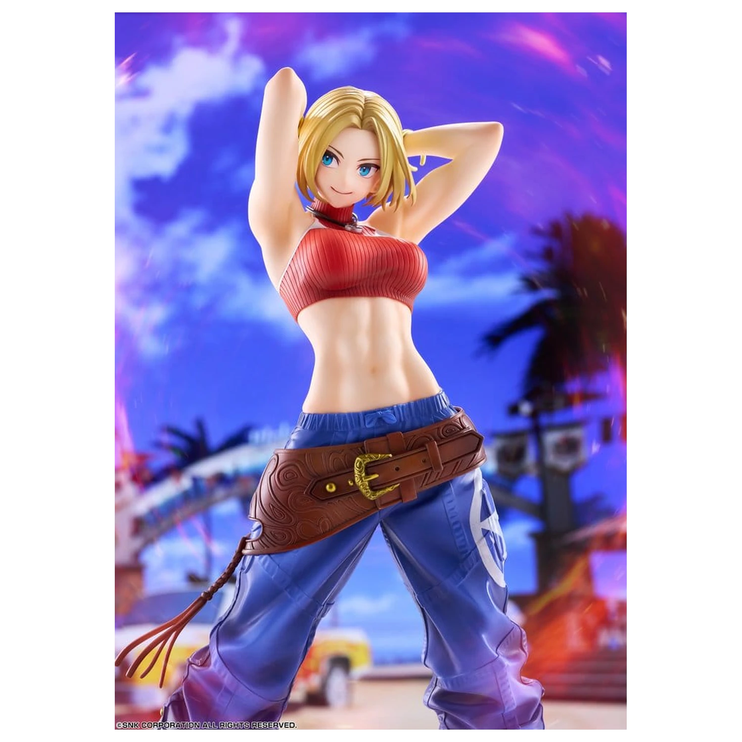 Fighting Girls Collection The King of Fighters XV PVC Figurka 1/7 Blue Mary 26 cm fotografii produktu