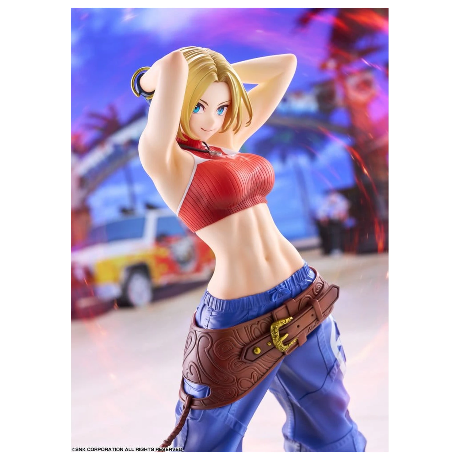 Fighting Girls Collection The King of Fighters XV PVC Figurka 1/7 Blue Mary 26 cm fotografii produktu