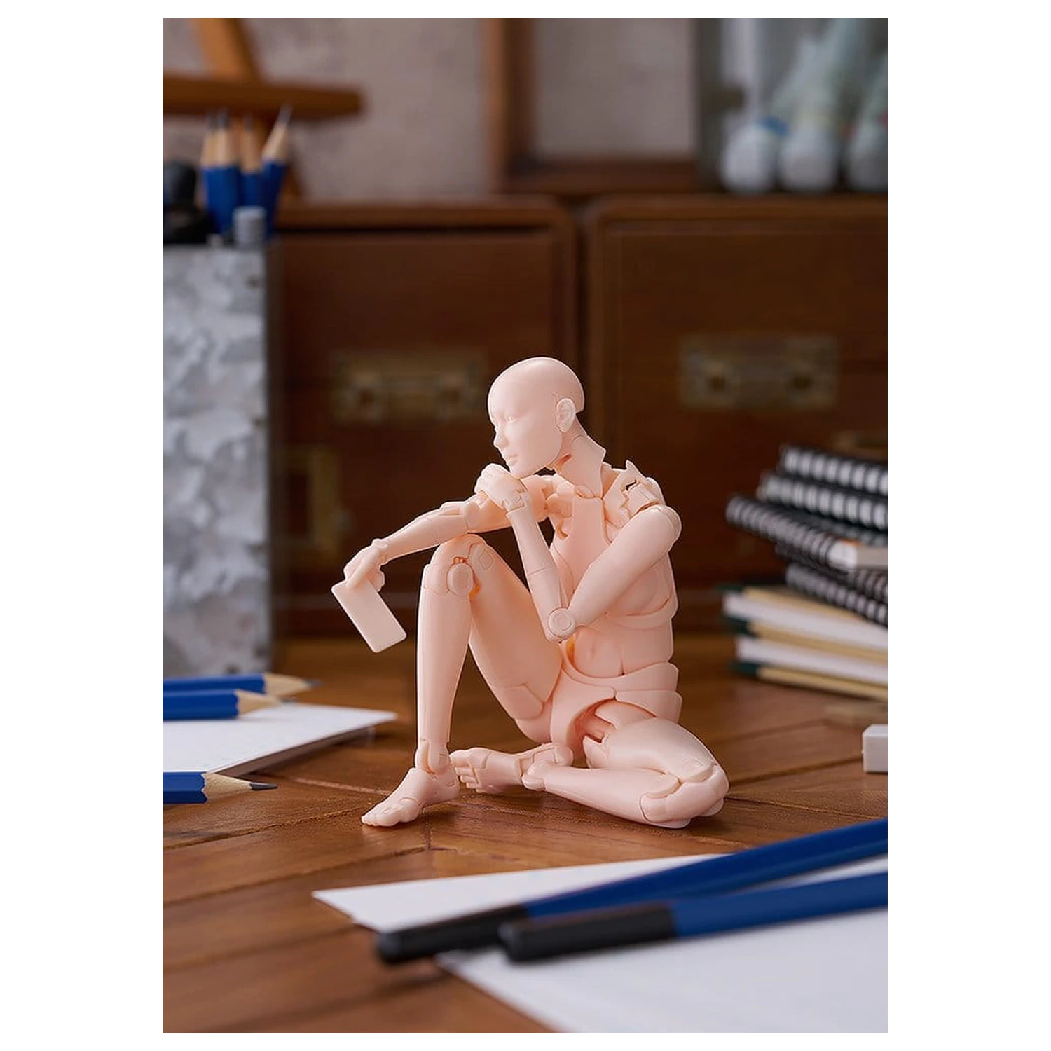 Figma akční figurka Nishimura Style Drawing Doll Olivová Pleť 21 cm fotografii produktu