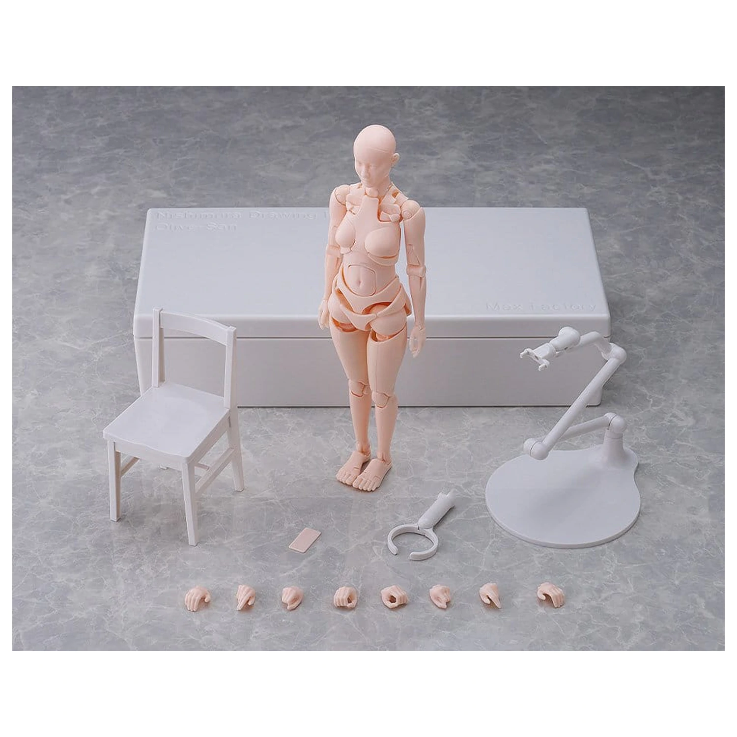 Figma akční figurka Nishimura Style Drawing Doll Olivová Pleť 21 cm fotografii produktu