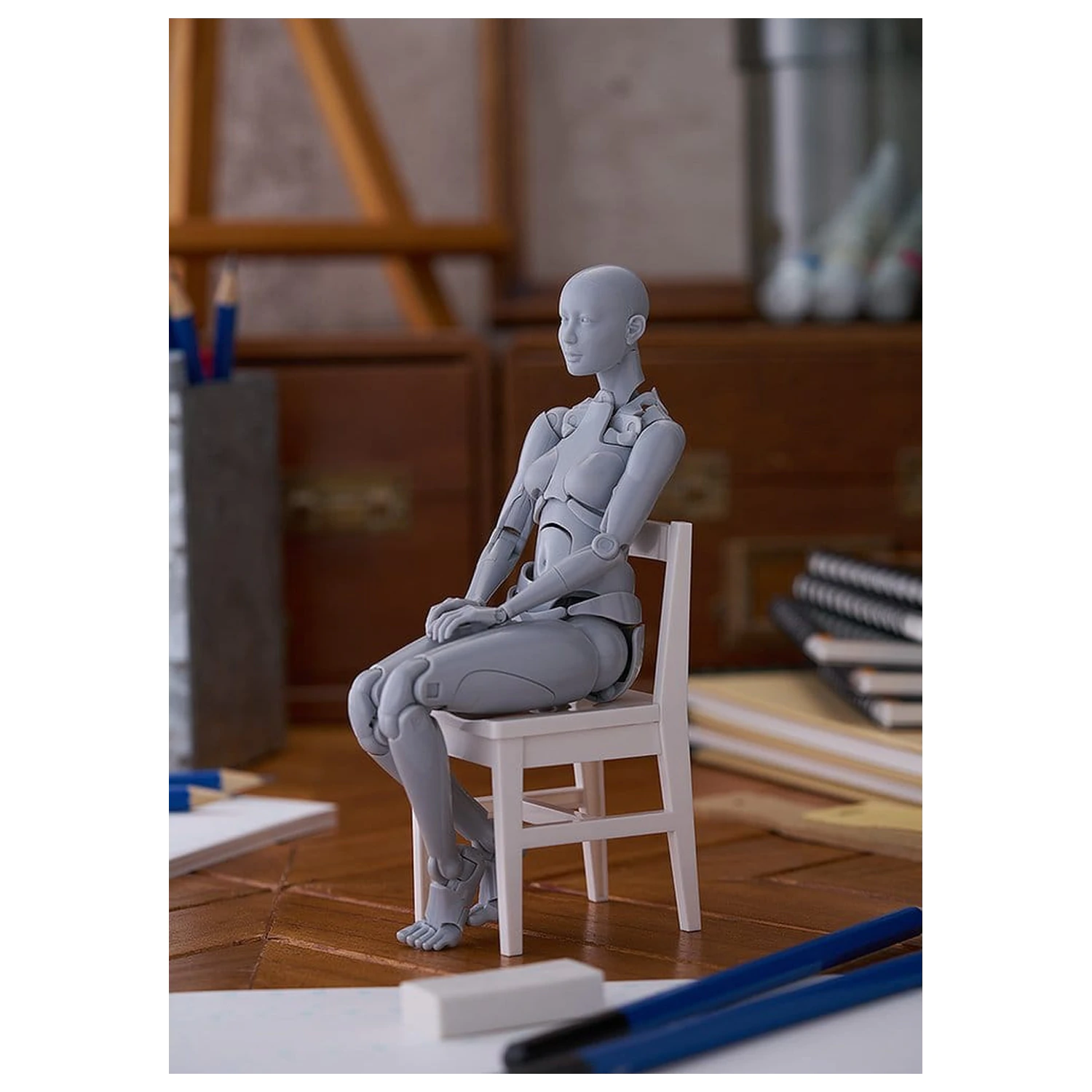 Figma Akční figurka Nishimura Style Drawing Doll Olive Gray 21 cm fotografii produktu