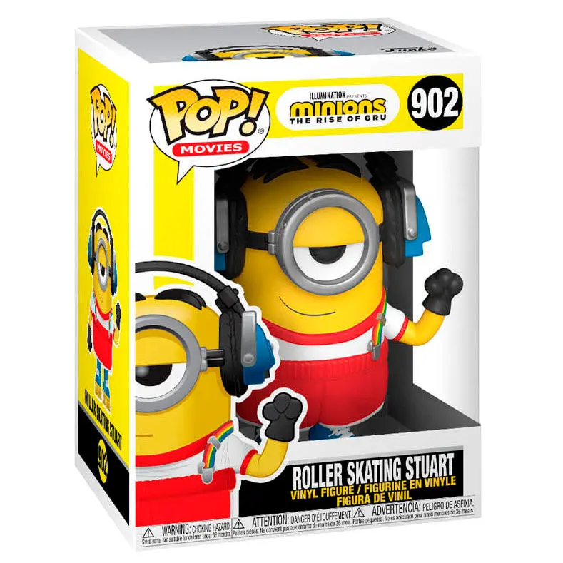 Minions II POP! Movies Vinylová figurka Skater Stuart 9 cm fotografii produktu