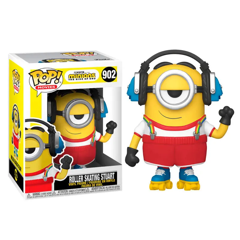 Minions II POP! Movies Vinylová figurka Skater Stuart 9 cm fotografii produktu