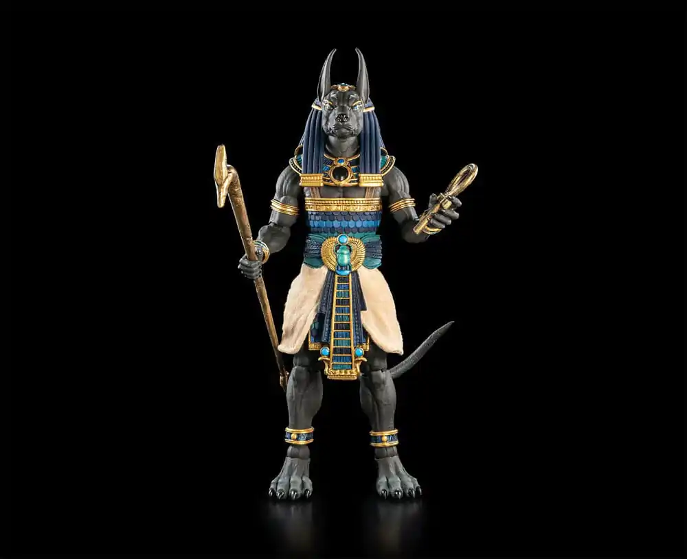 Akční figurka Figura Obscura Anubis Černá a Modrá fotografii produktu