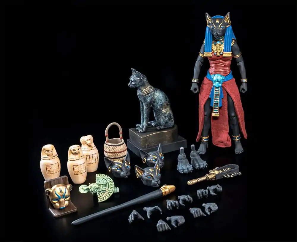 Figura Obscura Akční figurka Bastet Black & Red fotografii produktu