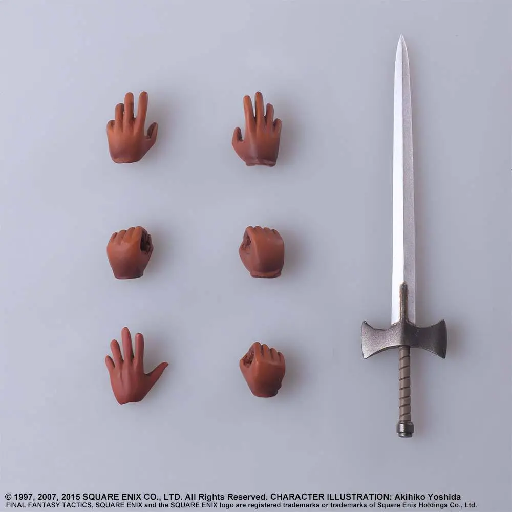 Final Fantasy Tactics Bring Arts akční figurka Agrias Oaks 14 cm fotografii produktu