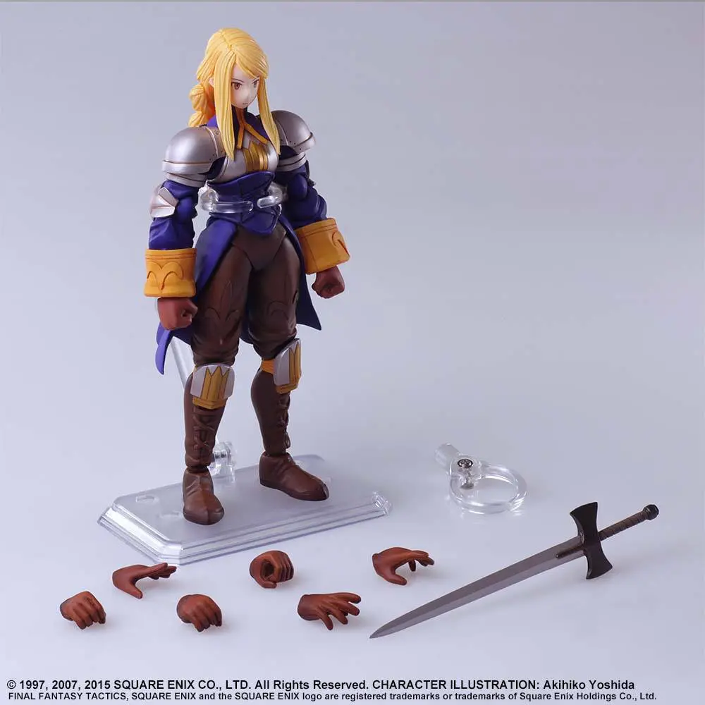 Final Fantasy Tactics Bring Arts akční figurka Agrias Oaks 14 cm fotografii produktu