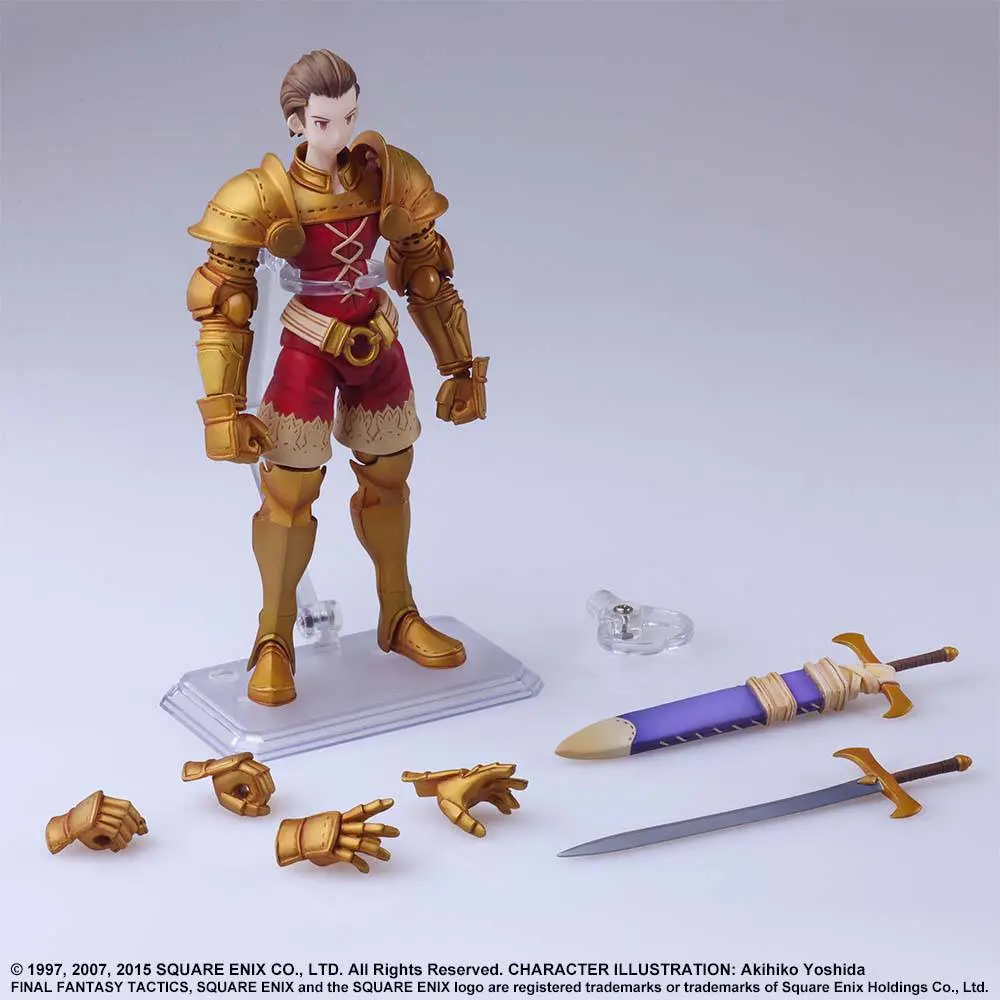 Final Fantasy Tactics Bring Arts akční figurka Delita Heiral 14 cm fotografii produktu