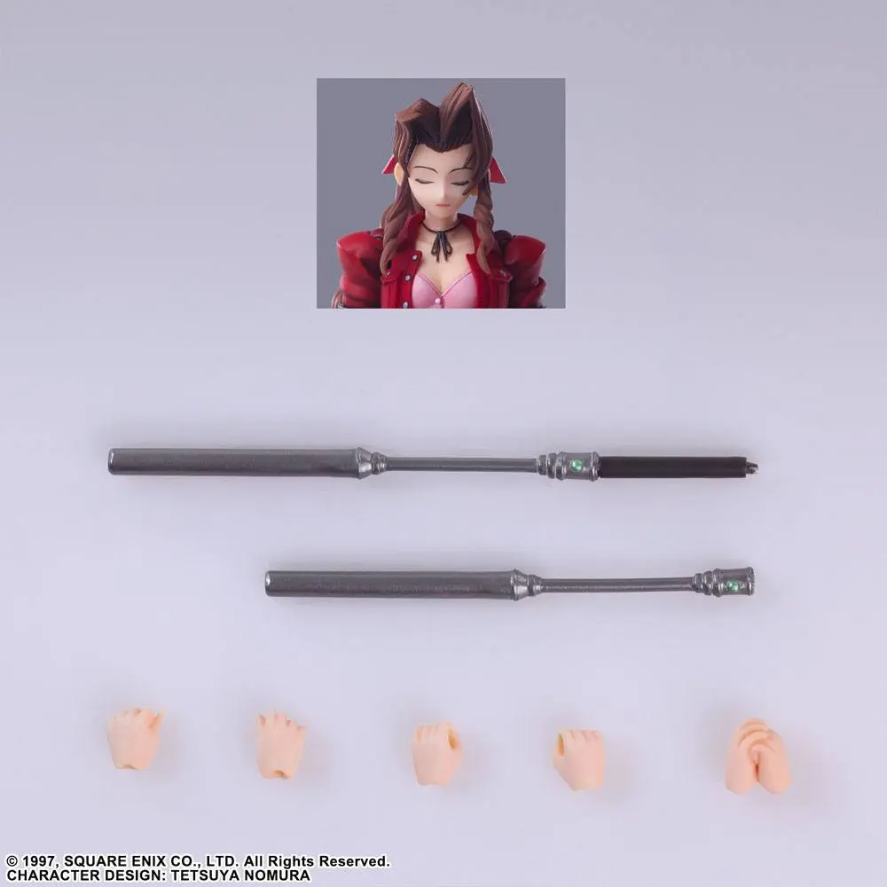 Akční figurka Final Fantasy VII Bring Arts Aerith Gainsborough 14 cm fotografii produktu