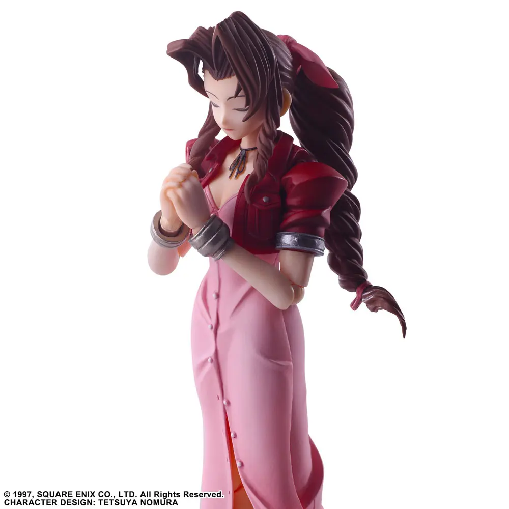 Akční figurka Final Fantasy VII Bring Arts Aerith Gainsborough 14 cm fotografii produktu