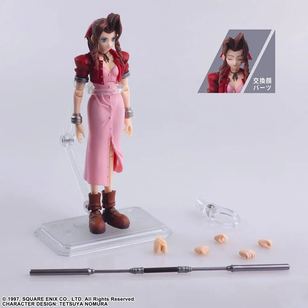 Akční figurka Final Fantasy VII Bring Arts Aerith Gainsborough 14 cm fotografii produktu