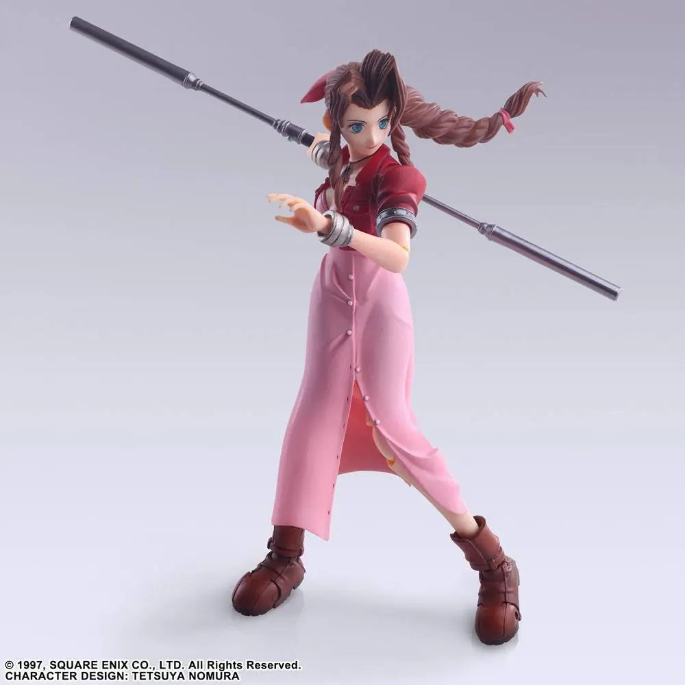 Akční figurka Final Fantasy VII Bring Arts Aerith Gainsborough 14 cm fotografii produktu