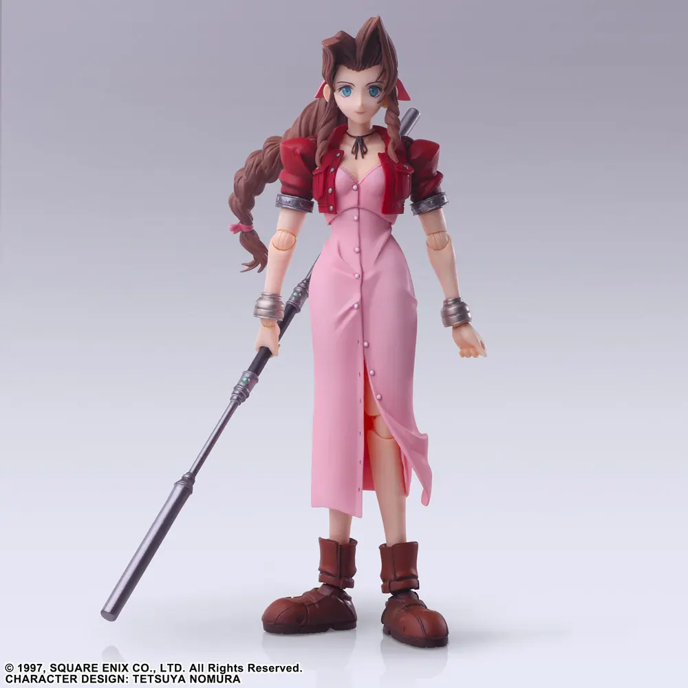 Akční figurka Final Fantasy VII Bring Arts Aerith Gainsborough 14 cm fotografii produktu