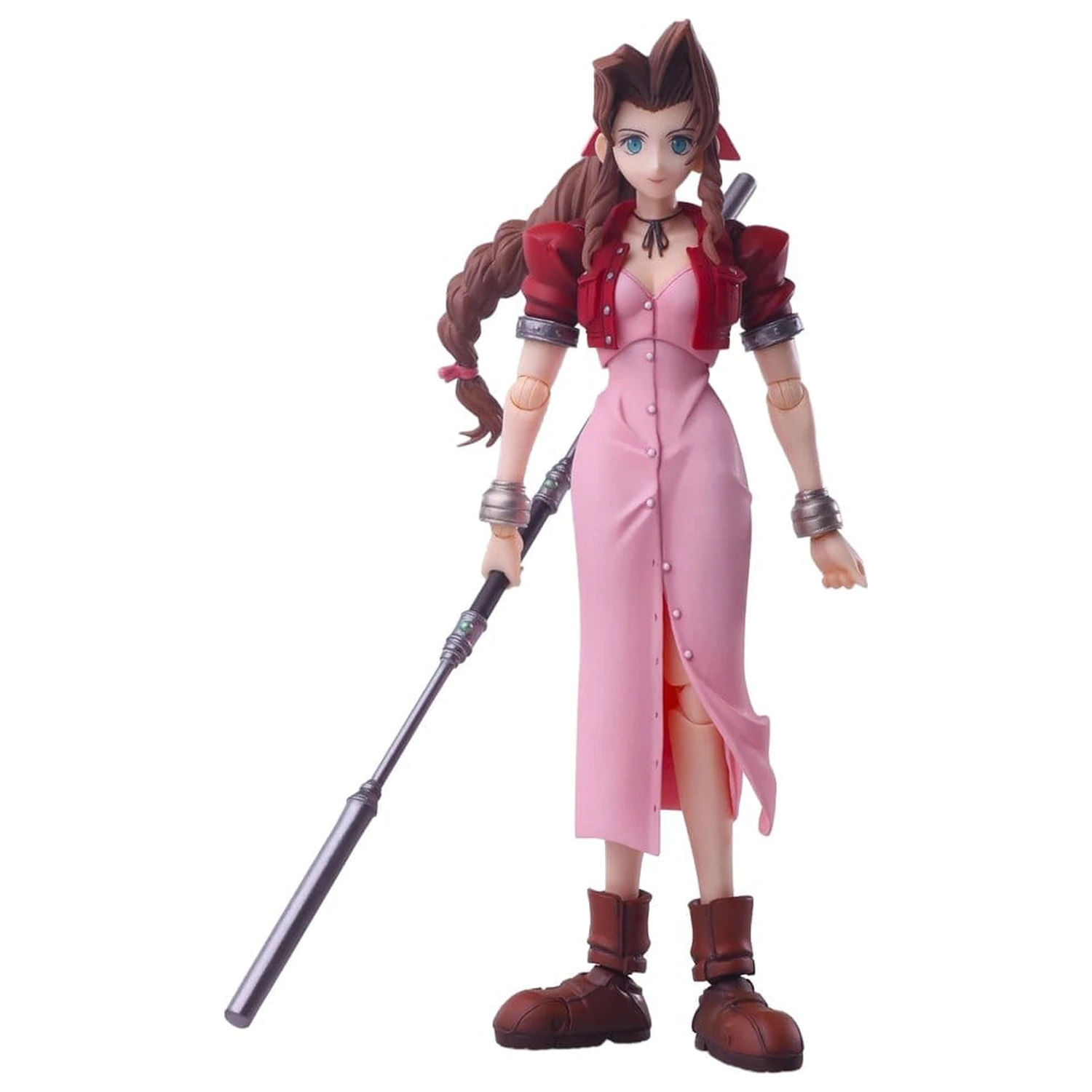 Final Fantasy VII Bring Arts Akční figurka Aerith Gainsborough Digital Plus Edition 14 cm fotografii produktu