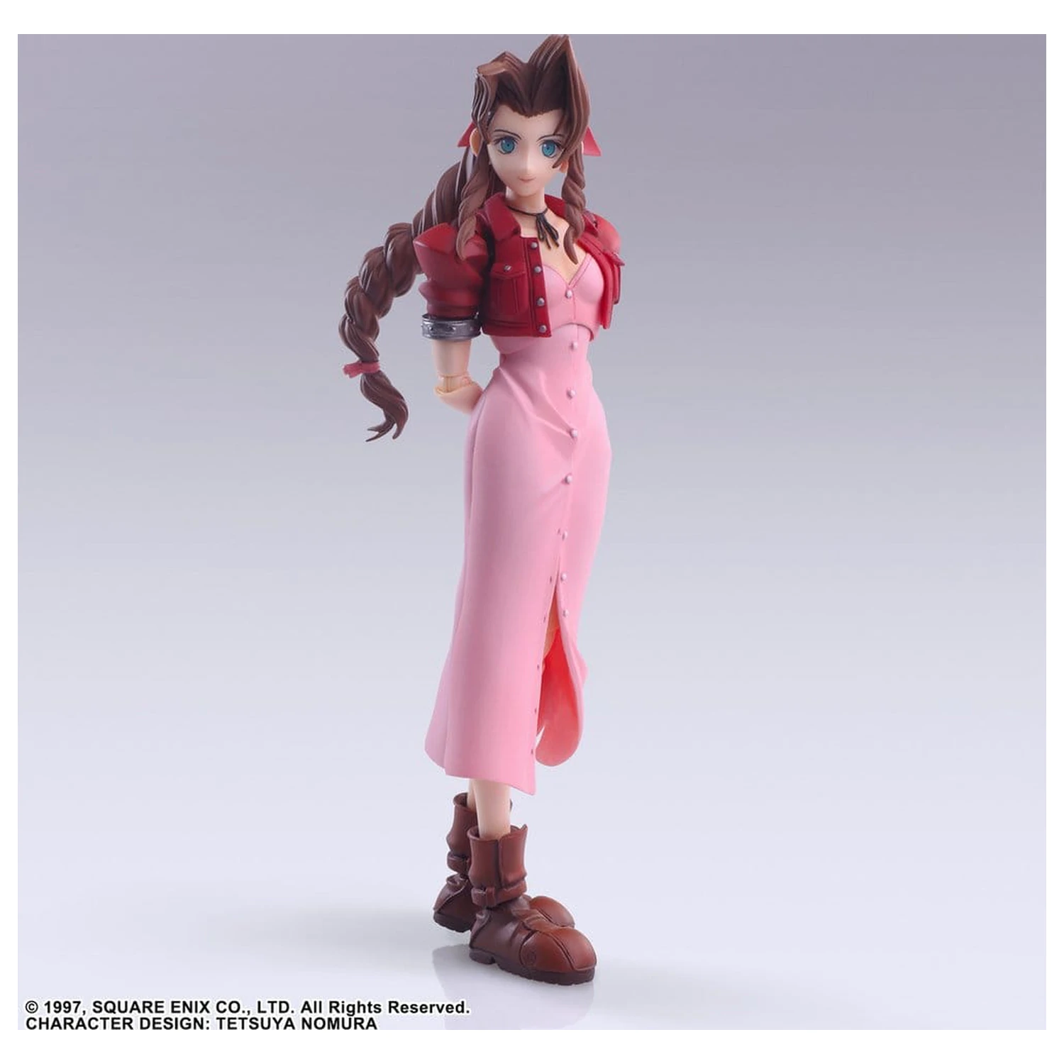 Final Fantasy VII Bring Arts Akční figurka Aerith Gainsborough Digital Plus Edition 14 cm fotografii produktu