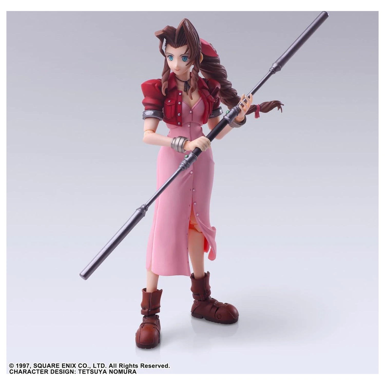 Final Fantasy VII Bring Arts Akční figurka Aerith Gainsborough Digital Plus Edition 14 cm fotografii produktu