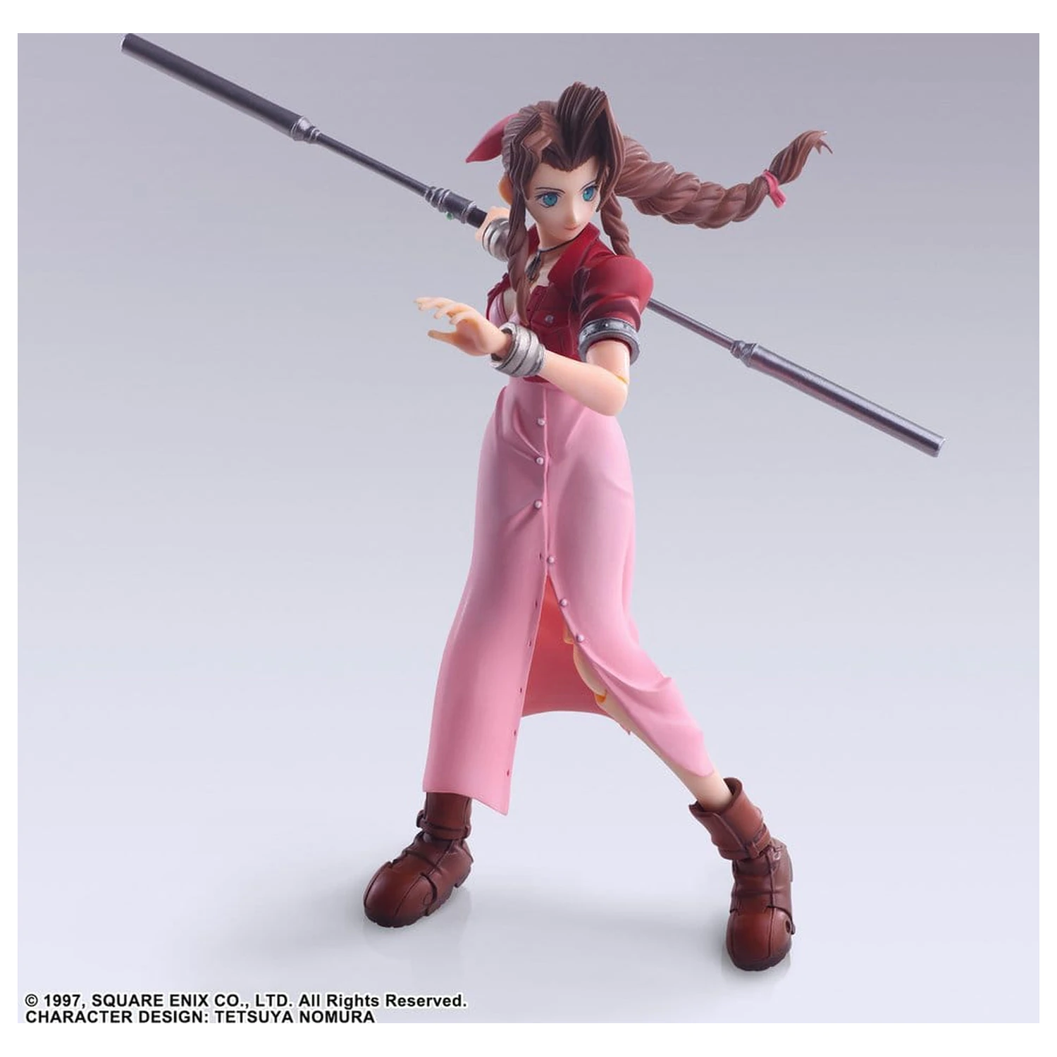 Final Fantasy VII Bring Arts Akční figurka Aerith Gainsborough Digital Plus Edition 14 cm fotografii produktu