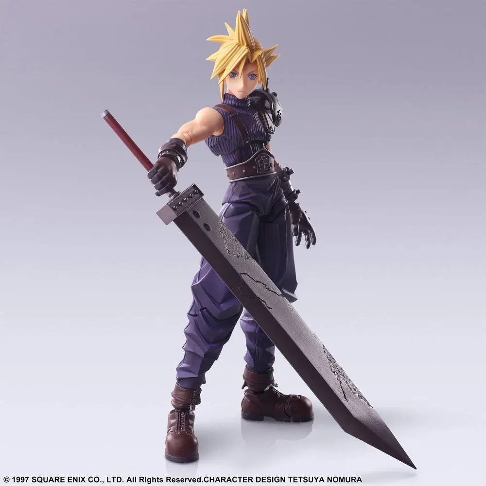 Akční figurka Final Fantasy VII Bring Arts Cloud Strife 15 cm fotografii produktu