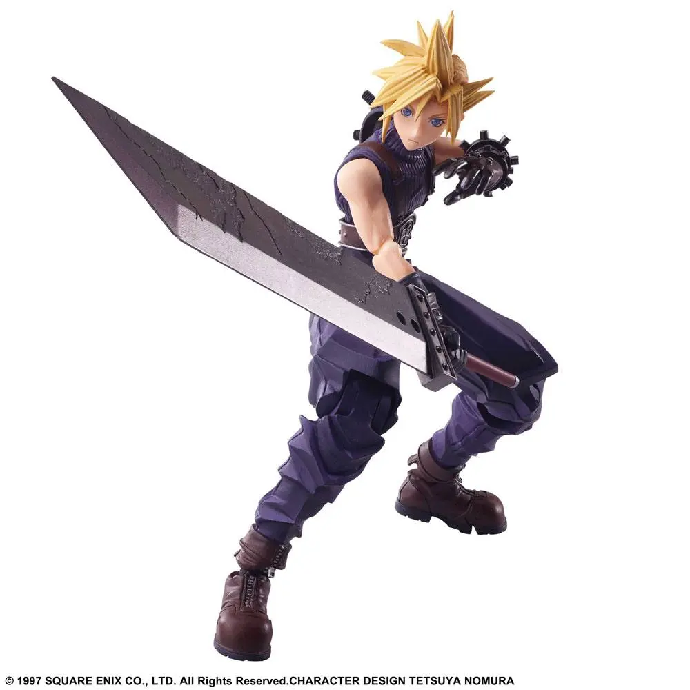 Akční figurka Final Fantasy VII Bring Arts Cloud Strife 15 cm fotografii produktu