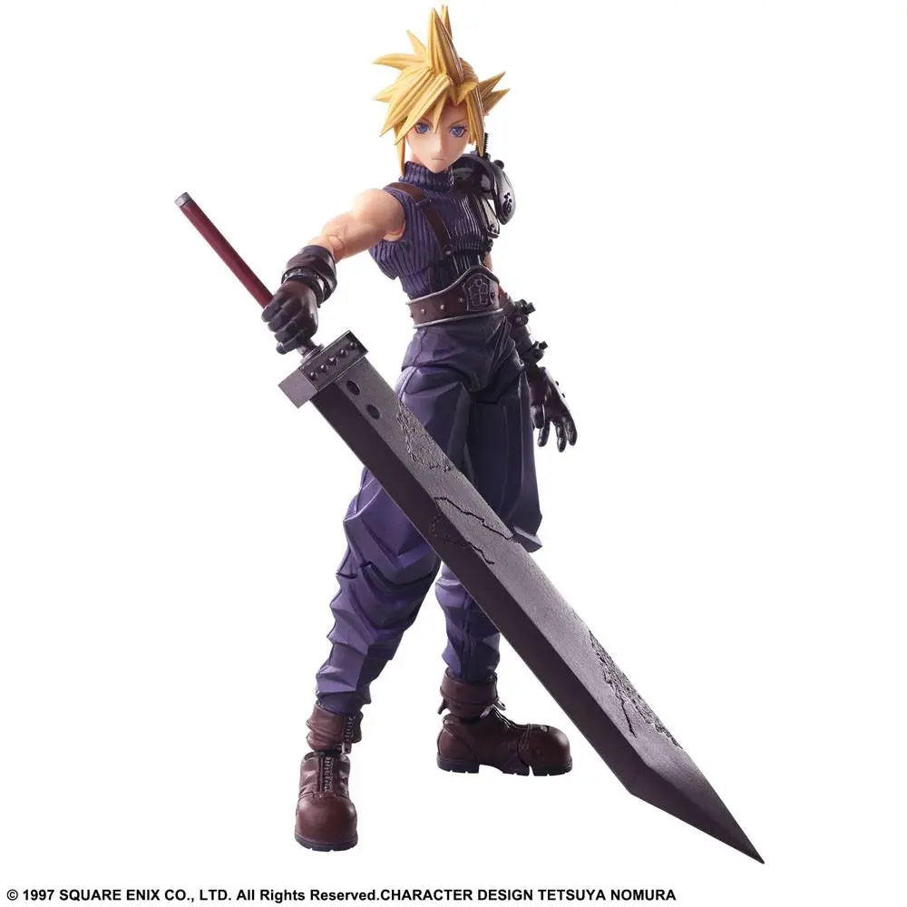 Akční figurka Final Fantasy VII Bring Arts Cloud Strife 15 cm fotografii produktu