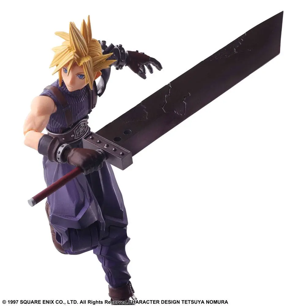 Akční figurka Final Fantasy VII Bring Arts Cloud Strife 15 cm fotografii produktu