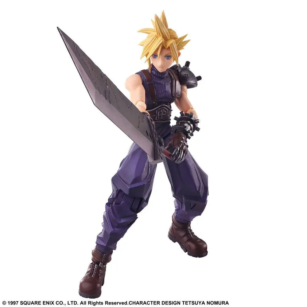 Akční figurka Final Fantasy VII Bring Arts Cloud Strife 15 cm fotografii produktu