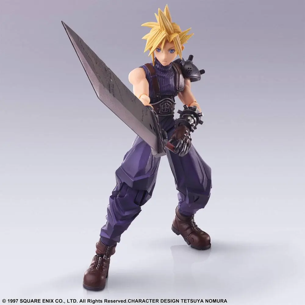 Akční figurka Final Fantasy VII Bring Arts Cloud Strife 15 cm fotografii produktu