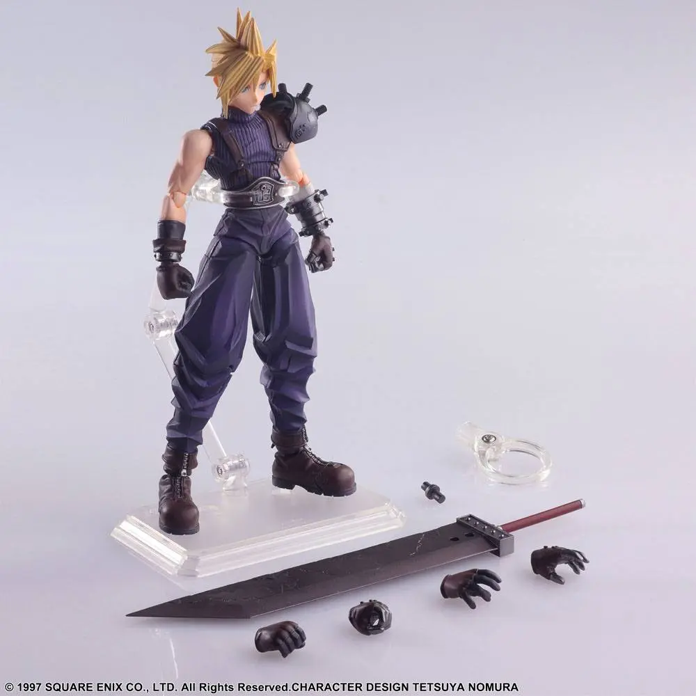 Akční figurka Final Fantasy VII Bring Arts Cloud Strife 15 cm fotografii produktu