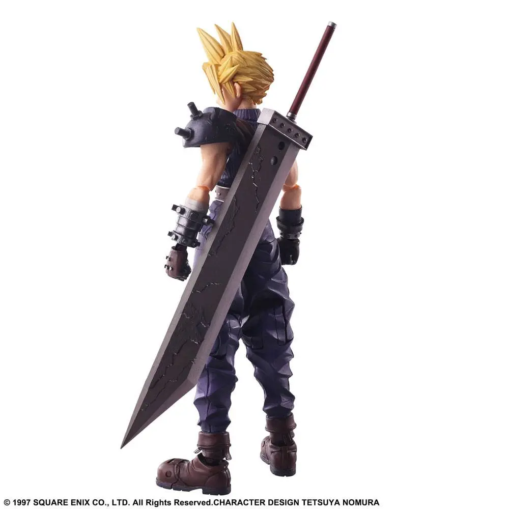 Akční figurka Final Fantasy VII Bring Arts Cloud Strife 15 cm fotografii produktu