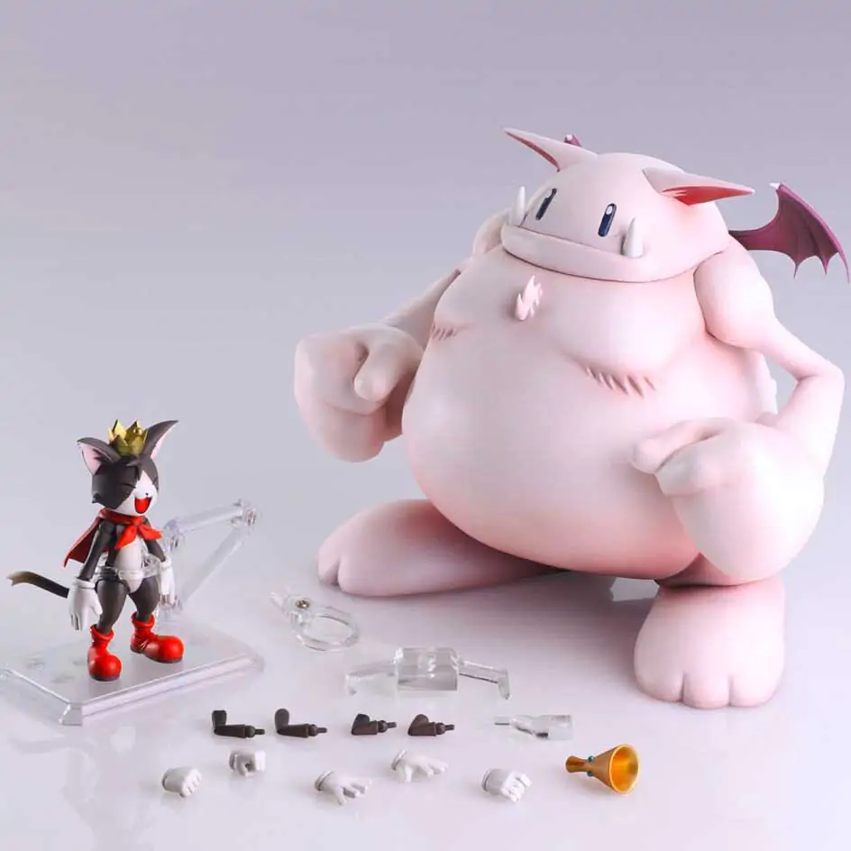 Final Fantasy VII Bring Cait Sith a Tlustý Moogle 15 cm fotografii produktu