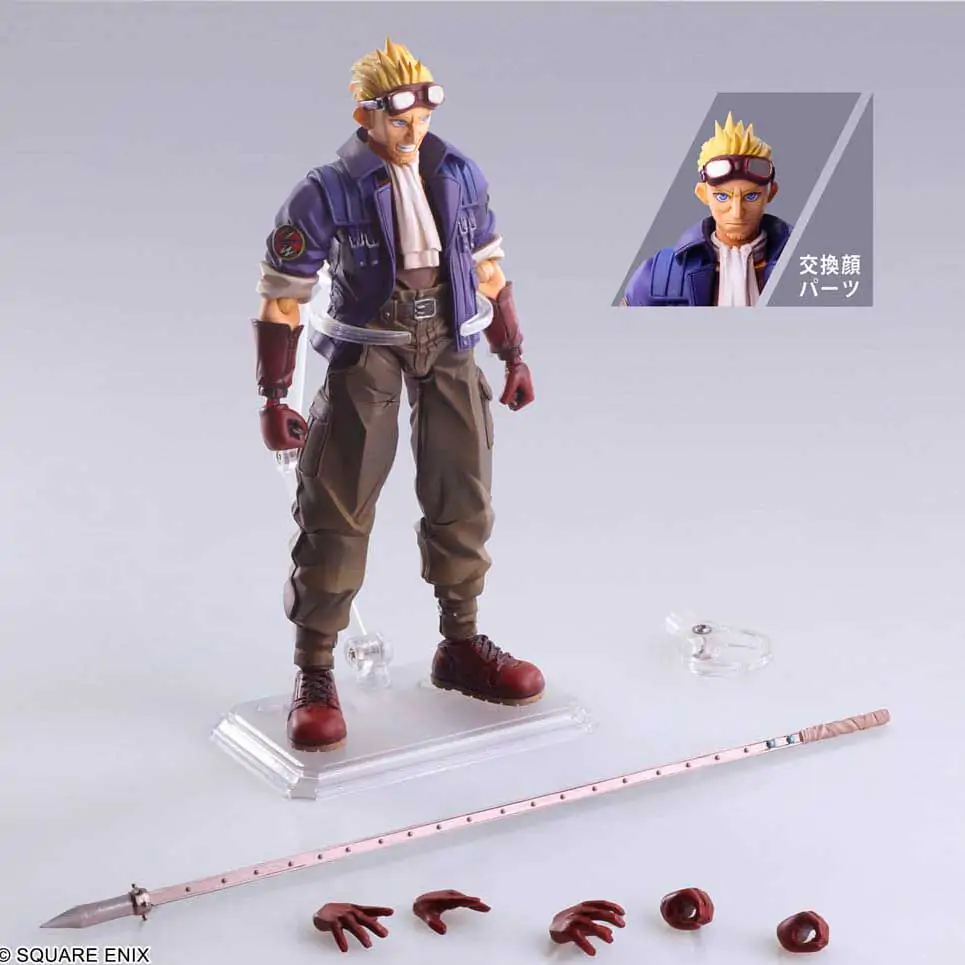 Final Fantasy VII Bring Cid Highwind figurka 15 cm fotografii produktu