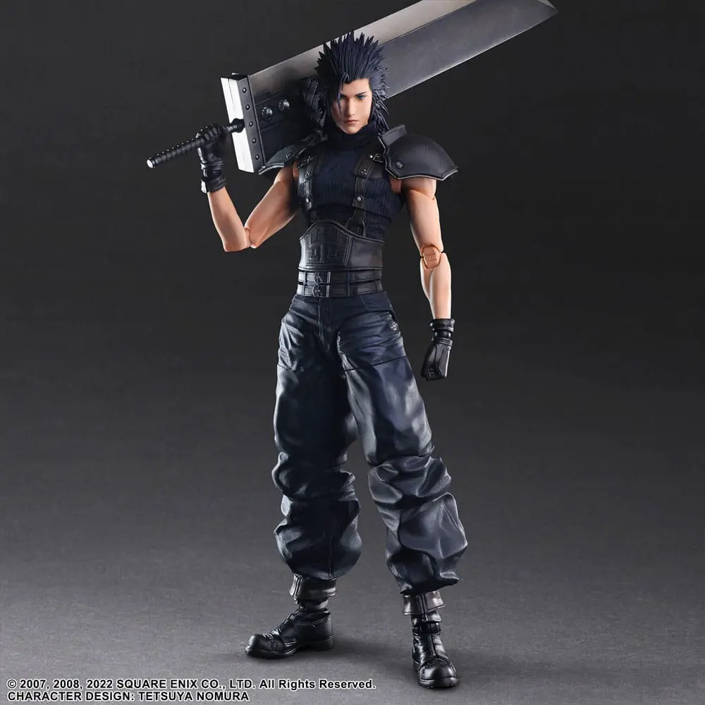 Final Fantasy VII Crisis Core Reunion Play Arts Kai Akční figurka Zack Fair Soldier 1st Class 27 cm fotografii produktu