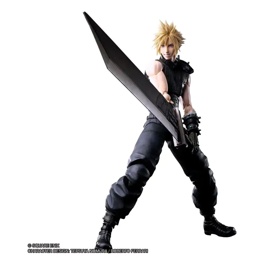 Final Fantasy VII Play Arts Kai akční figurka Cloud Strife 27 cm fotografii produktu