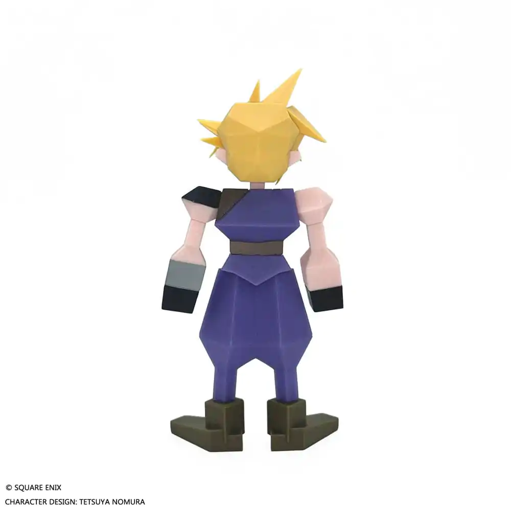 Final Fantasy VII Polygon Vinyl Figure Cloud Strife 15 cm vysoká figurka fotografii produktu