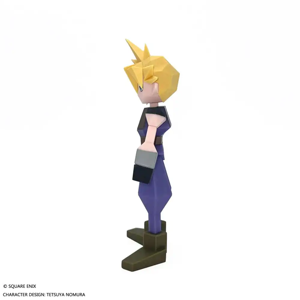 Final Fantasy VII Polygon Vinyl Figure Cloud Strife 15 cm vysoká figurka fotografii produktu