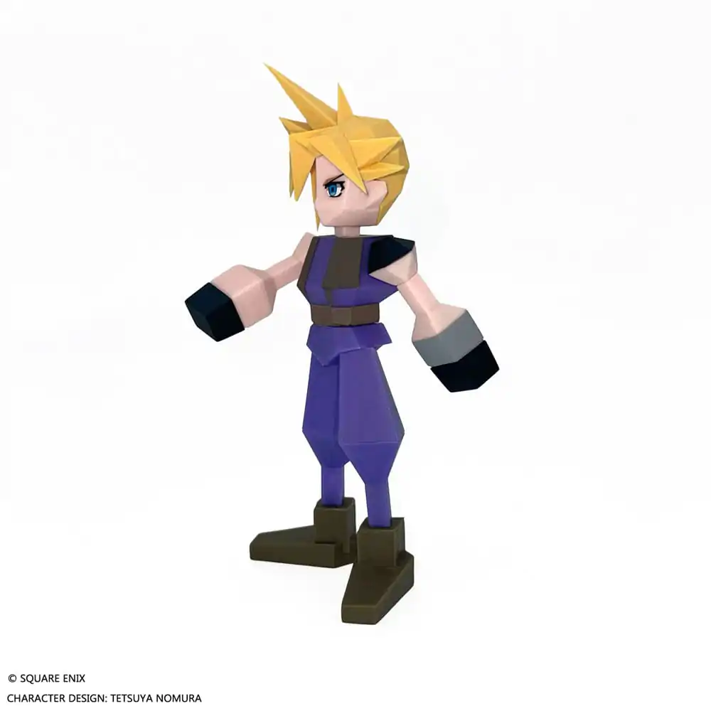 Final Fantasy VII Polygon Vinyl Figure Cloud Strife 15 cm vysoká figurka fotografii produktu