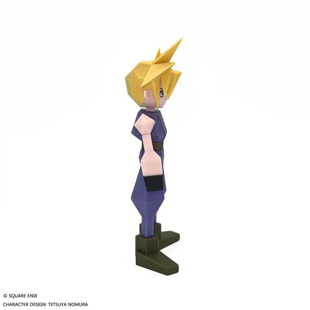 Final Fantasy VII Polygon Vinyl Figure Cloud Strife 15 cm vysoká figurka fotografii produktu