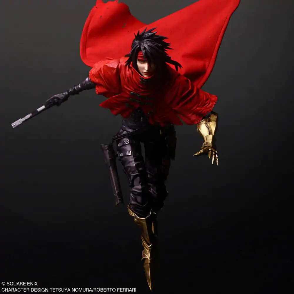 Final Fantasy VII Rebirth Play Arts Kai Akční figurka Vincent Valentine 28 cm fotografii produktu