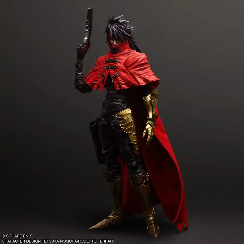 Final Fantasy VII Rebirth Play Arts Kai Akční figurka Vincent Valentine 28 cm fotografii produktu