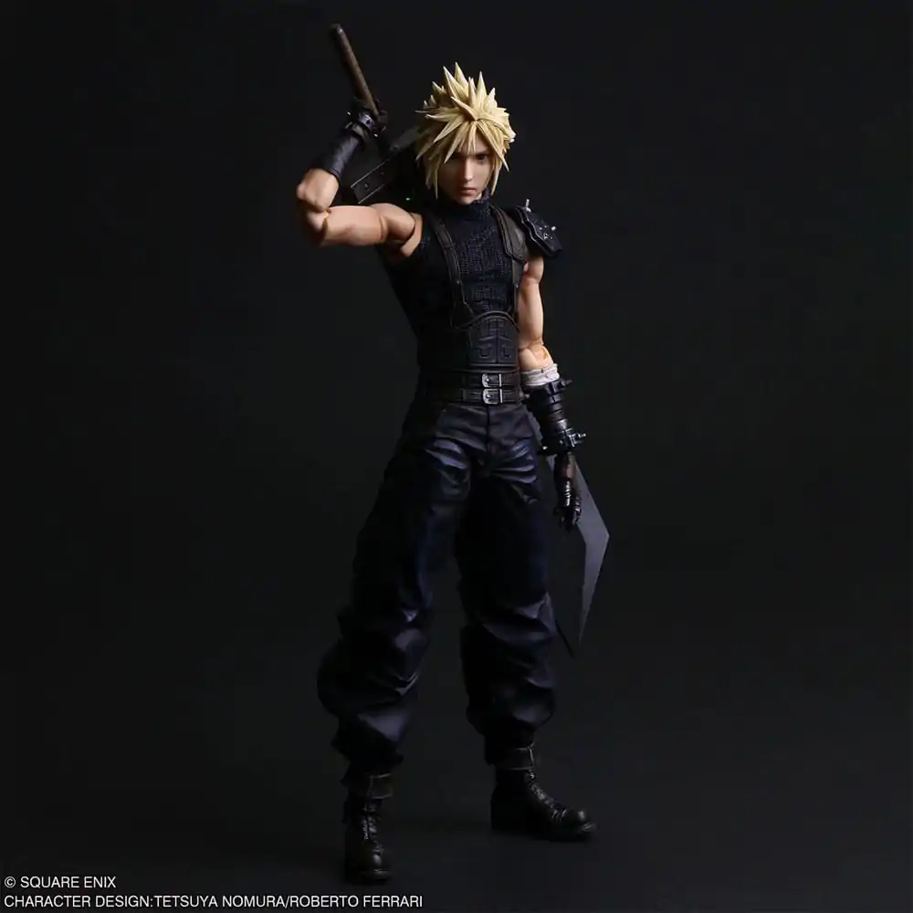 Final Fantasy VII Rebirth Play Arts Shin akční figurka Cloud Strife 27 cm fotografii produktu