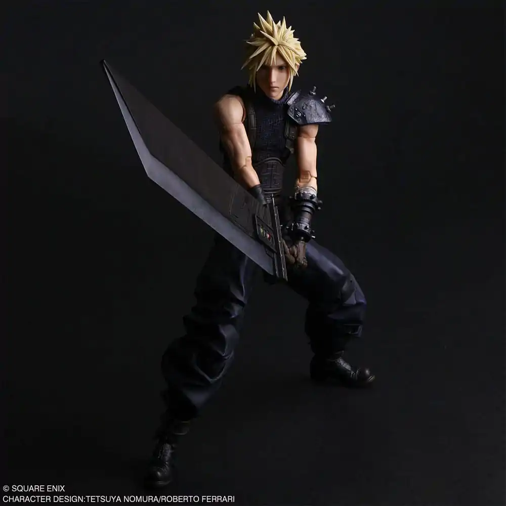 Final Fantasy VII Rebirth Play Arts Shin akční figurka Cloud Strife 27 cm fotografii produktu