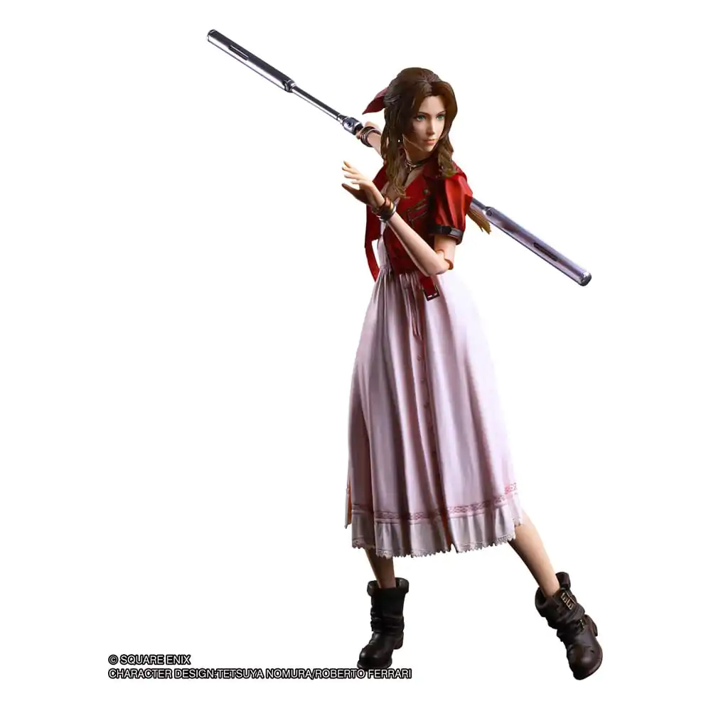 Final Fantasy VII Rebirth Play Kai Arts Akční figurka Aerith Gainsborough 24 cm fotografii produktu