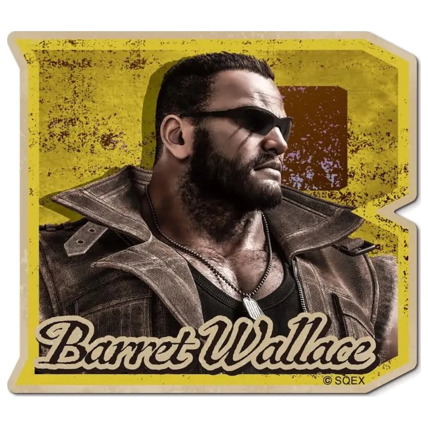 Final Fantasy VII Remake Nálepka postavy Barret Wallace fotografii produktu