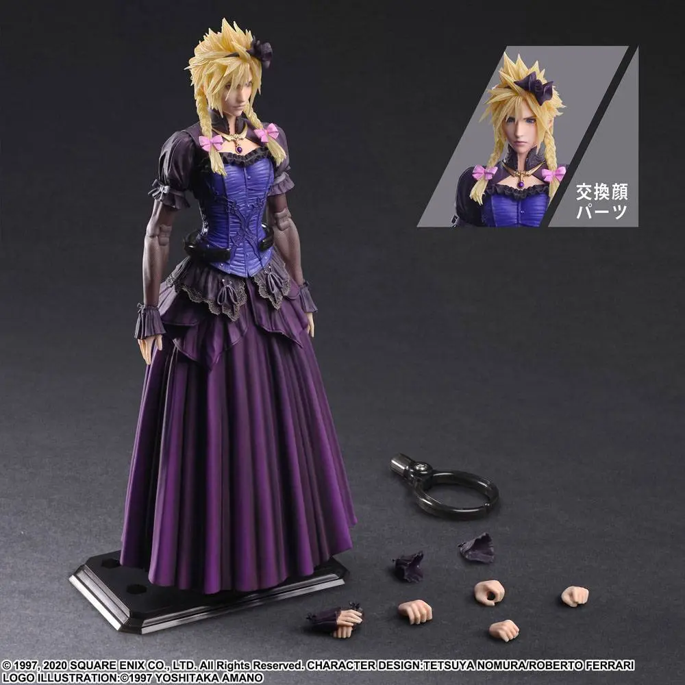 Final Fantasy VII Remake Play Arts Kai akční figurka Cloud Strife Dress Ver. 28 cm fotografii produktu