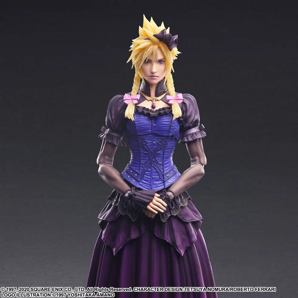 Final Fantasy VII Remake Play Arts Kai akční figurka Cloud Strife Dress Ver. 28 cm fotografii produktu