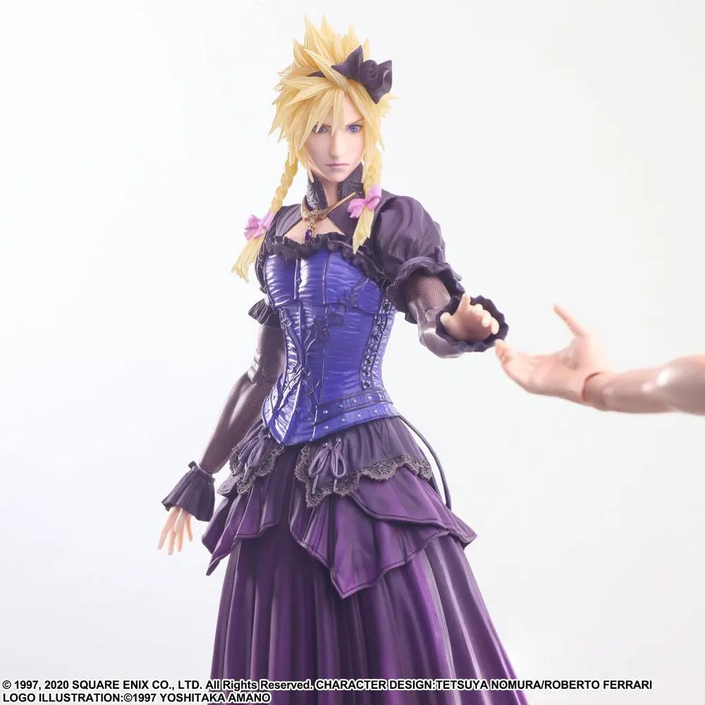 Final Fantasy VII Remake Play Arts Kai akční figurka Cloud Strife Dress Ver. 28 cm fotografii produktu