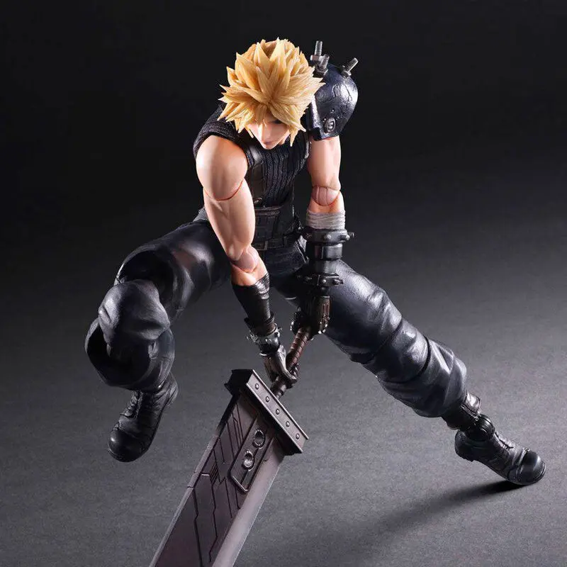 Akční figurka Final Fantasy VII Remake Play Arts Kai Cloud Strife Ver. 2 27 cm fotografii produktu